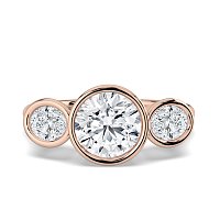 Selena 3 Stones Oval