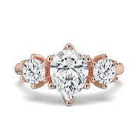 Tulip 3 Stones Round