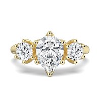 Tulip 3 Stones Round