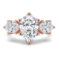 Tulip 3 Stones Oval