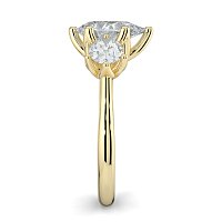 Tulip 3 Stones Oval