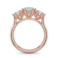 Tulip 3 Stones Oval