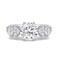 Tulip 3 Stones Oval