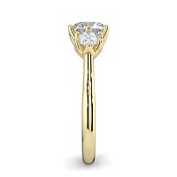 Tulip 3 Stones Oval