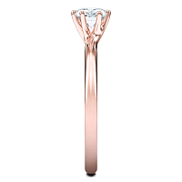Petite Rene Solitaire Engagement Ring