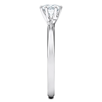 Petite Rene Solitaire Engagement Ring