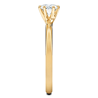 Petite Rene Solitaire Engagement Ring