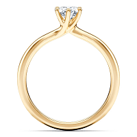 Petite Rene Solitaire Engagement Ring