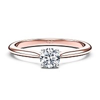 Petite Dalia Diamond Engagement Ring
