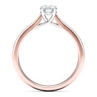 Petite Dalia Diamond Engagement Ring