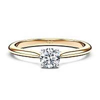 Petite Dalia Diamond Engagement Ring
