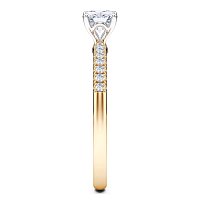 Petite Traditional Claw Set Diamond Engagement Ring