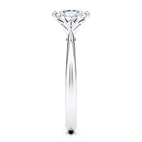 Tulip 1.01ct Round IGI LG Petal Engagement Ring