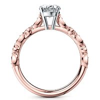 Cathedral Marquise shaped Ring