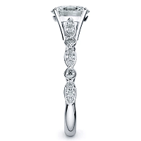Cathedral Marquise shaped Ring