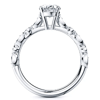 Cathedral Marquise shaped Ring