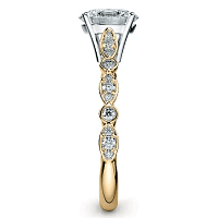 Cathedral Marquise shaped Ring
