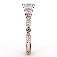 Cathedral Marquise shaped Ring