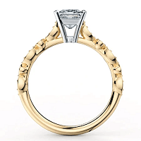 Cathedral Marquise shaped Ring