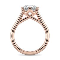 Dalia 6 Shared Claws Engagement Ring