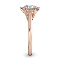 Dalia 6 Shared Claws Engagement Ring