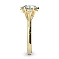 Dalia 6 Shared Claws Engagement Ring