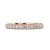 Angeli Vintage Claw Set Wedding Ring