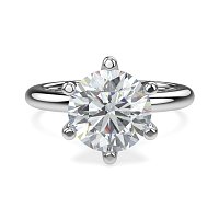Rene 6 Claw Engagement Ring
