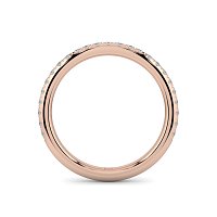 Rene Straight Claw Set Wedding Ring