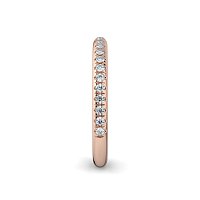 Rene Straight Claw Set Wedding Ring