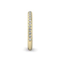 Rene Straight Claw Set Wedding Ring