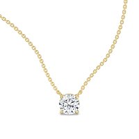 Pendant with Attached Chain