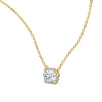 Pendant with Attached Chain