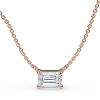 Pendant with Attached Chain