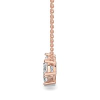 Trilogy Pendant with attached chain
