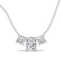 Trilogy Pendant with attached chain