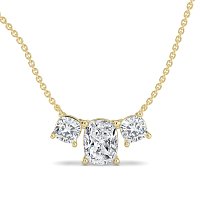 Trilogy Pendant with attached chain