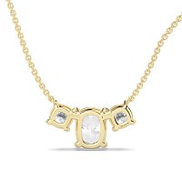 Trilogy Pendant with attached chain