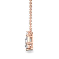 Trilogy Pendant with attached chain
