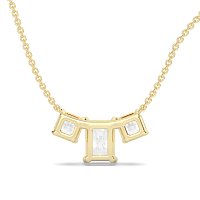 Trilogy Pendant with attached chain
