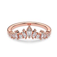 GSD Marquise Round Wedding Ring