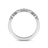 GSD Marquise Round Wedding Ring