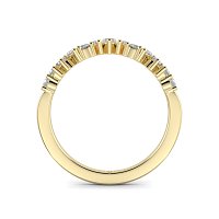 GSD Marquise Round Wedding Ring