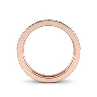 Split Double Band Wedding Ring