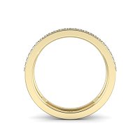 Split Double Band Wedding Ring
