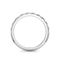 Angeli Twirling Natural Diamond Wedding Ring 0.10cts Total Weight