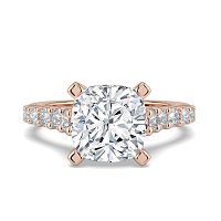 Dalia with Graduated Side Stones