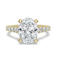 Dalia with Graduated Side Stones