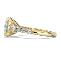 Dalia with Graduated Side Stones