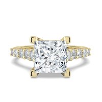 Dalia with Graduated Side Stones